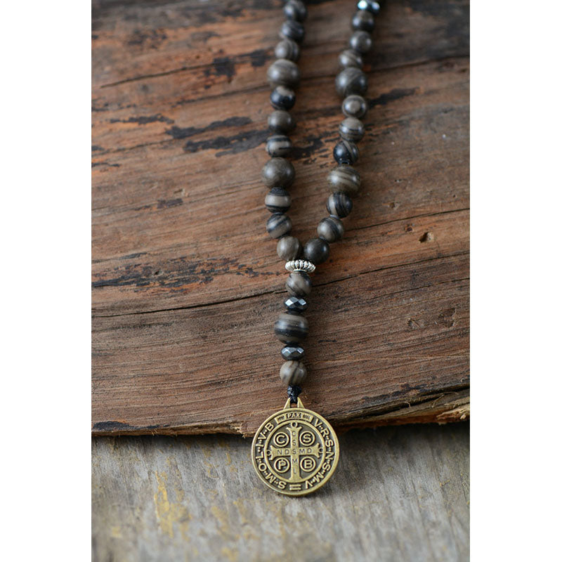 Jesus Pendant Mens Rosary Jesus Pendant Mens Rosary