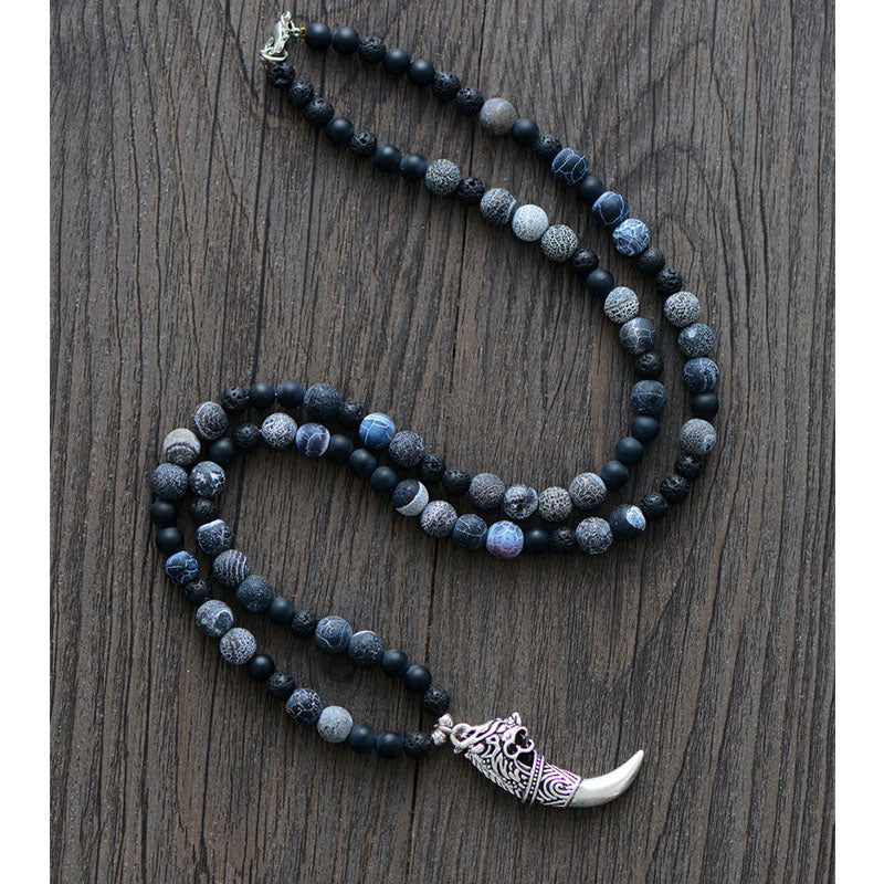 Antique Dragon Tusk Necklace Antique Dragon Tusk Necklace