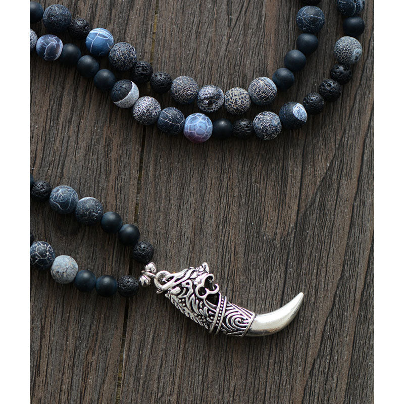 Antique Dragon Tusk Necklace Antique Dragon Tusk Necklace