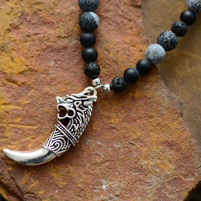 Antique Dragon Tusk Necklace Antique Dragon Tusk Necklace