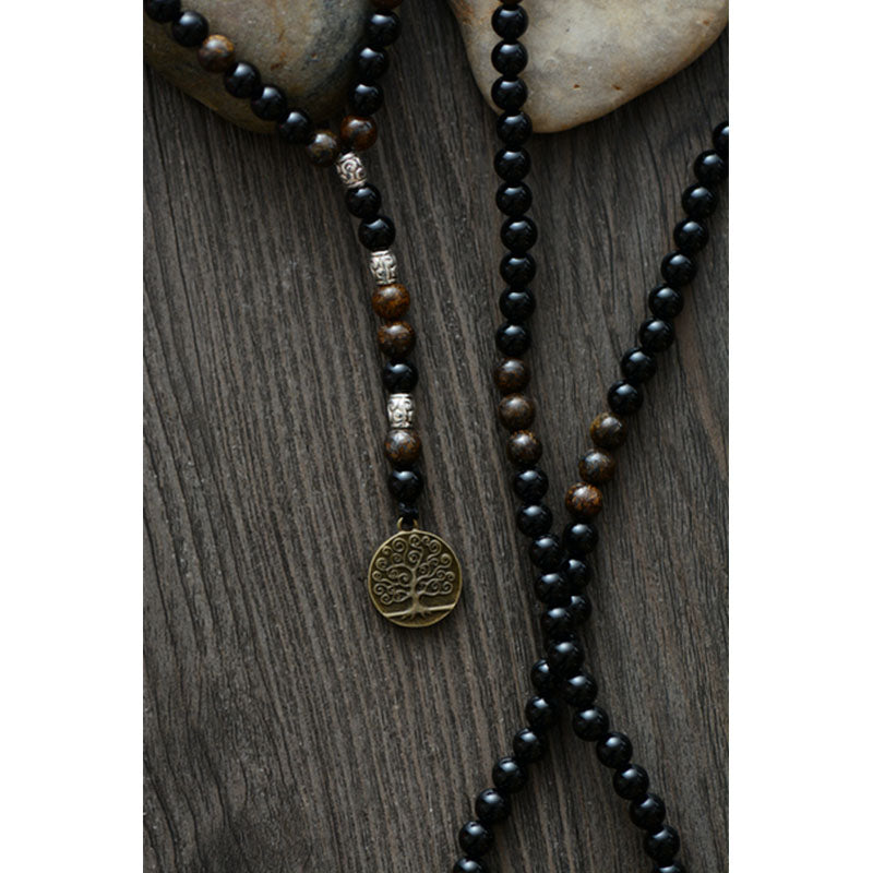 Steampunk Bronzite Vintage Necklace Steampunk Bronzite Vintage Necklace