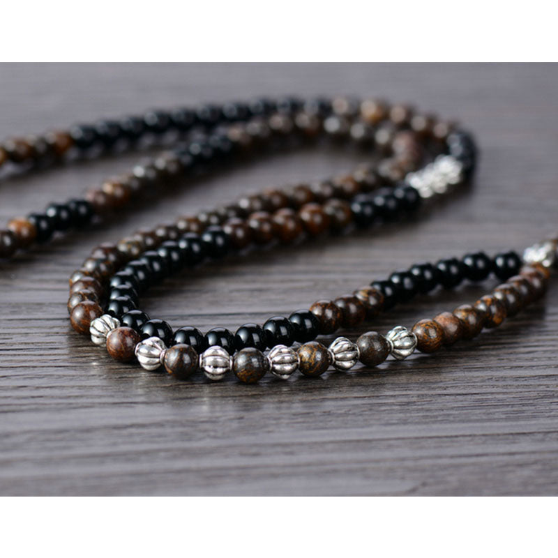 Bronzite Spike Pendant Necklace Bronzite Spike Pendant Necklace