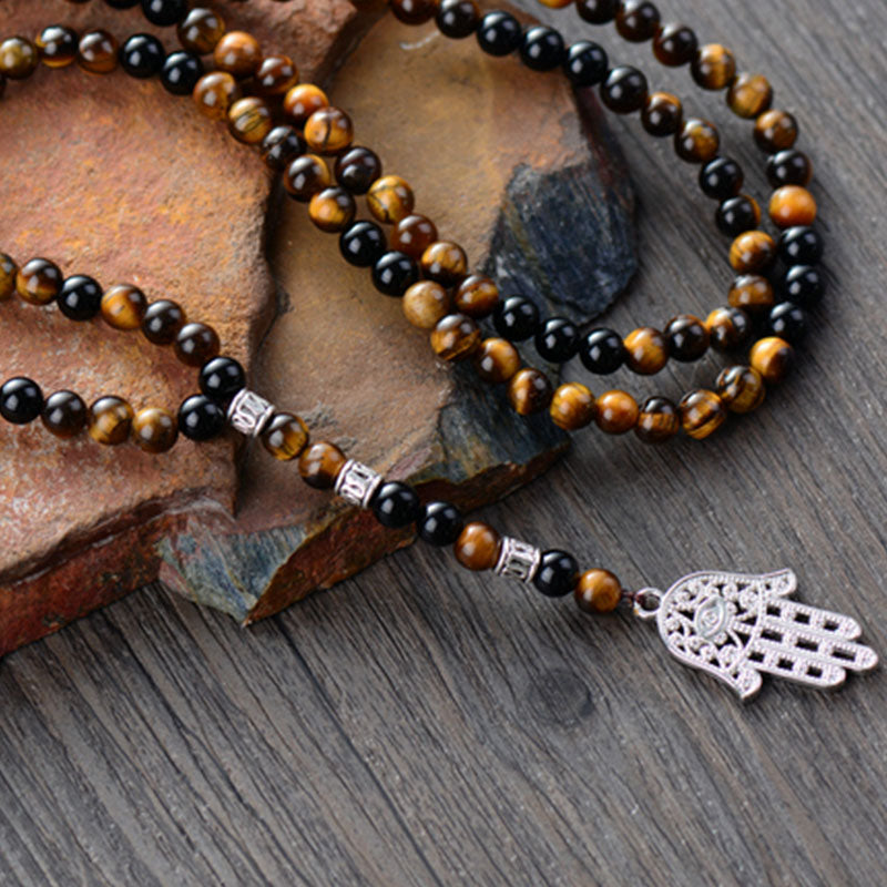 Hamsa Fatima Hand Pendant Necklace Hamsa Fatima Hand Pendant Necklace