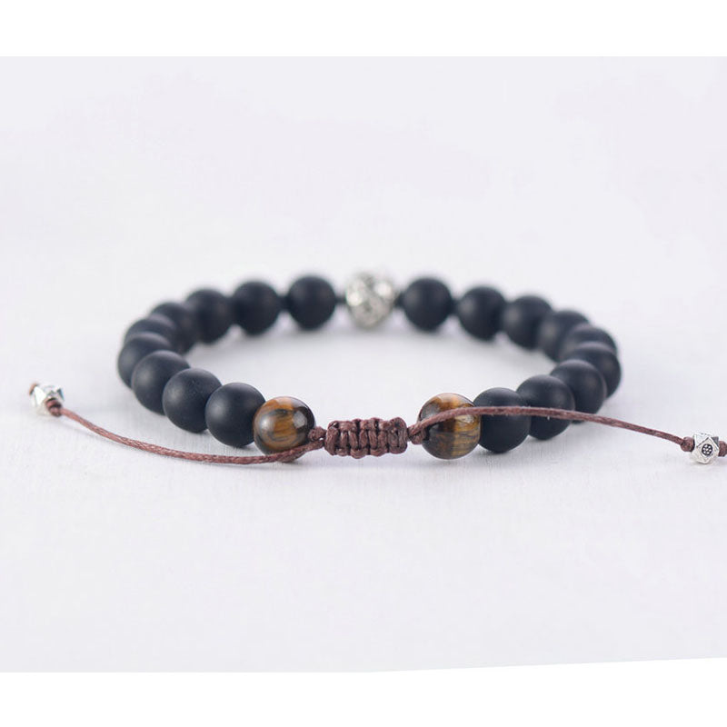 Tiger Eye Tibetan Beads Tiger Eye Tibetan Beads