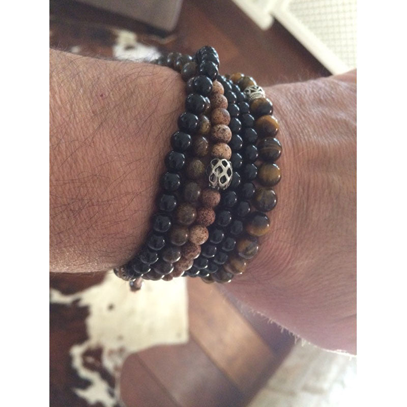 Tiger Eye Tibetan Beads Tiger Eye Tibetan Beads