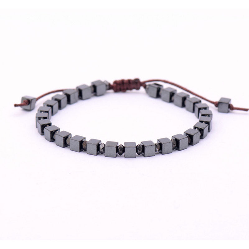 Square Natural Stone Bracelet Square Natural Stone Bracelet