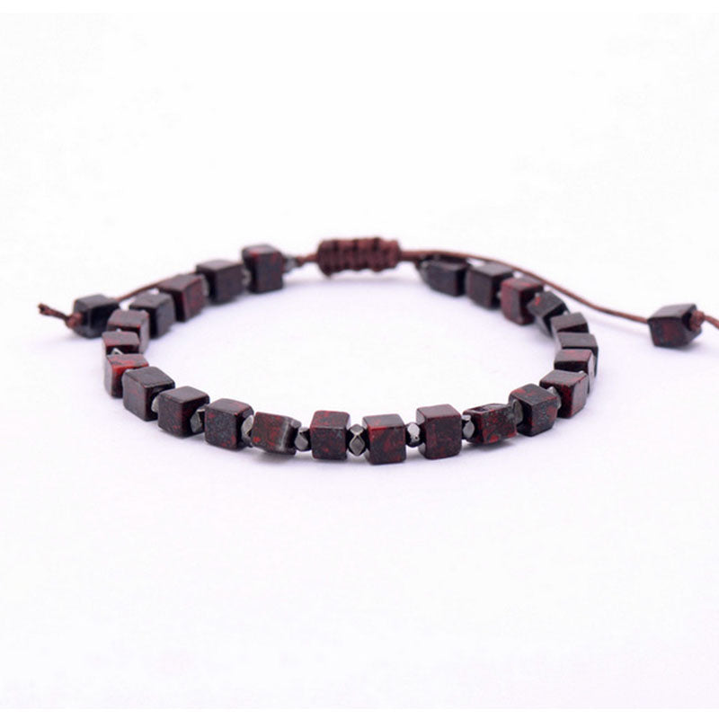 Square Natural Stone Bracelet Square Natural Stone Bracelet