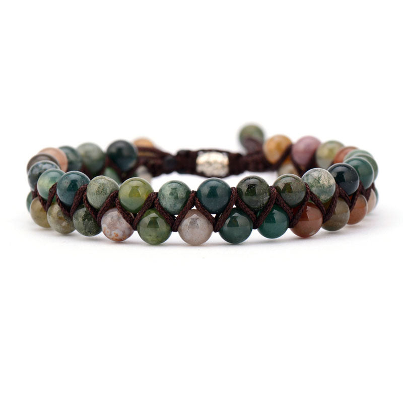 African Stone Braided Bracelet African Stone Braided Bracelet