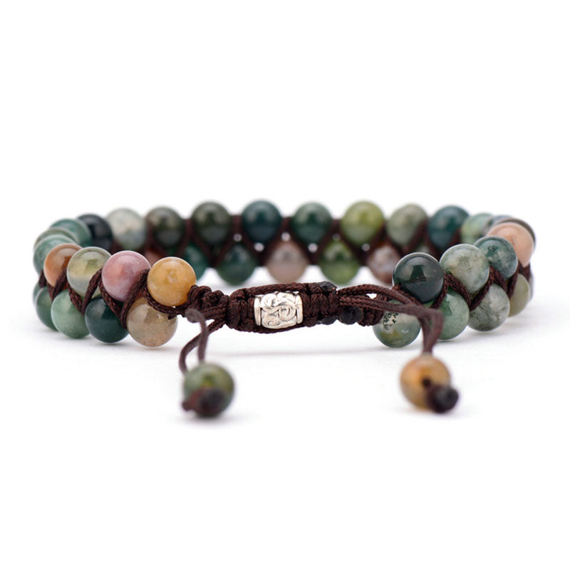 African Stone Braided Bracelet African Stone Braided Bracelet