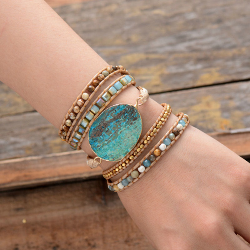 Gilded Stone Bracelet Gilded Stone Bracelet