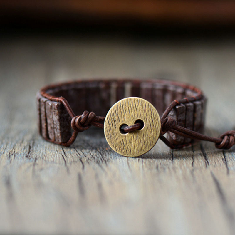 Vintage Leather Cuff Bracelet Vintage Leather Cuff Bracelet