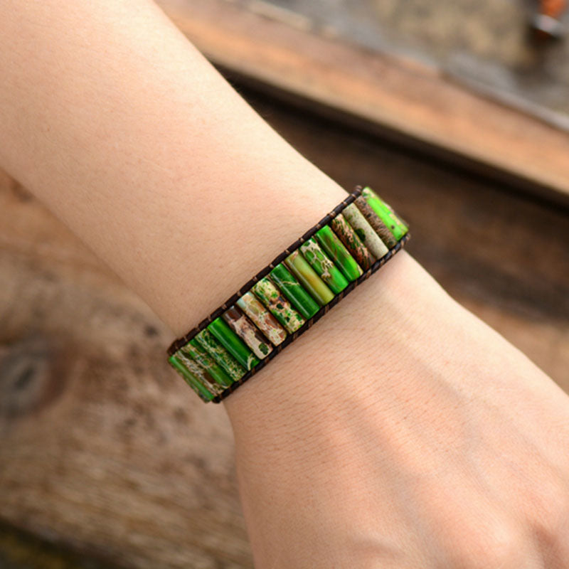 Tube Shape Leather Wrap Tube Shape Leather Wrap