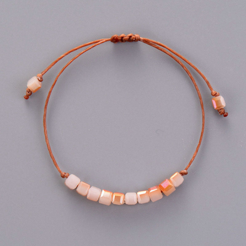 Square Crystal Bracelet Square Crystal Bracelet