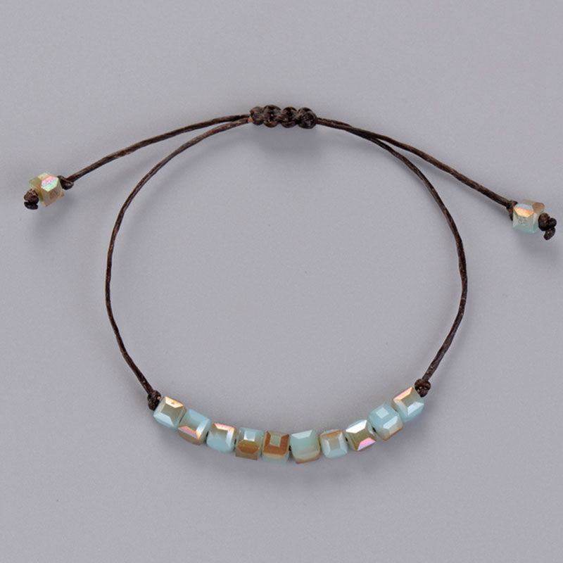 Square Crystal Bracelet Square Crystal Bracelet