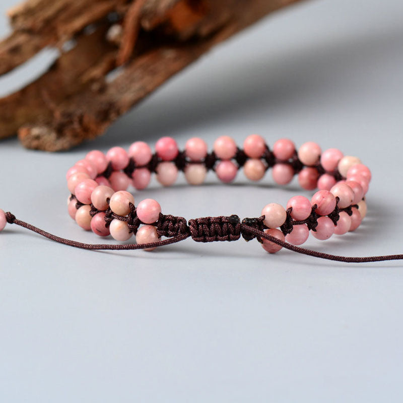 Faceted India Braided Bracelet Faceted India Braided Bracelet