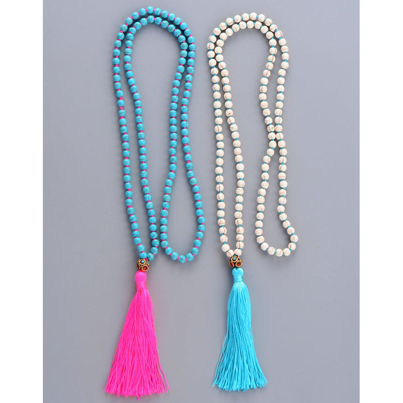Boho Tassel Necklace Boho Tassel Necklace
