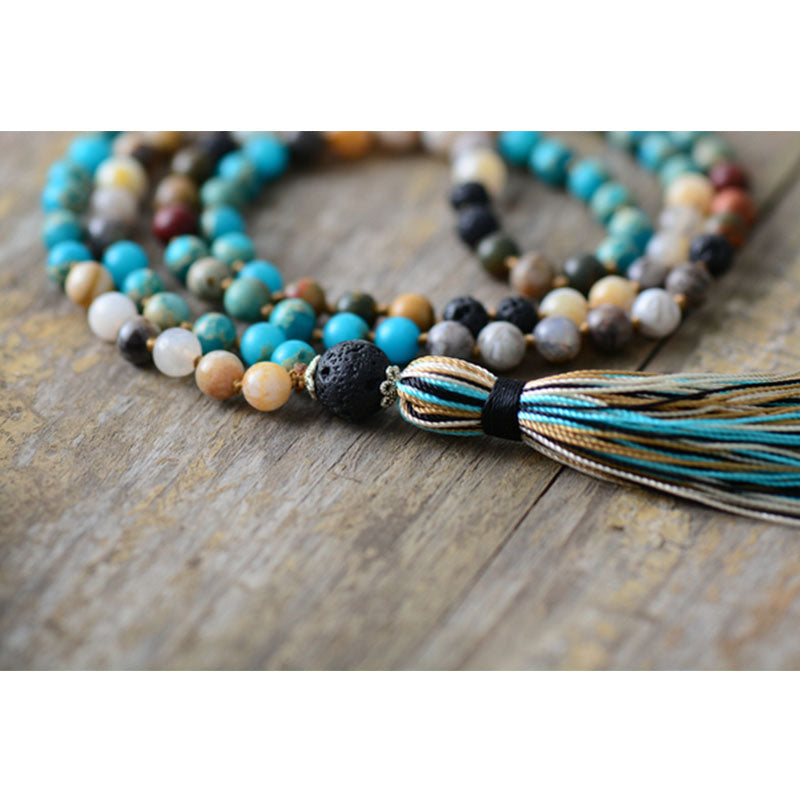 Rock Tassel Necklace Rock Tassel Necklace