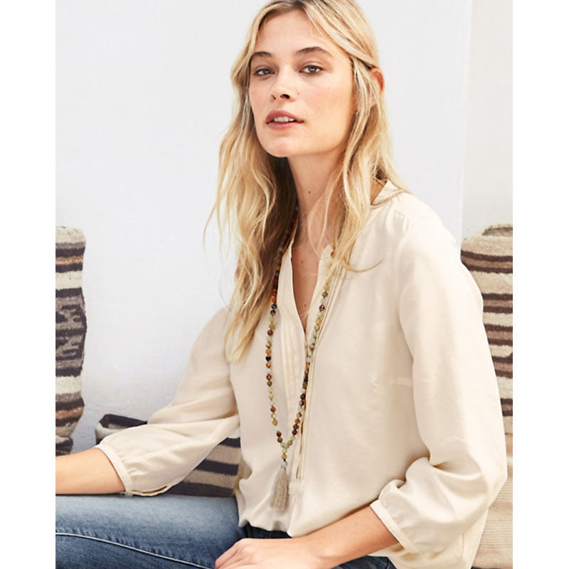 Micro Paved Cubic Zirconia Tassel Necklace Micro Paved Cubic Zirconia Tassel Necklace