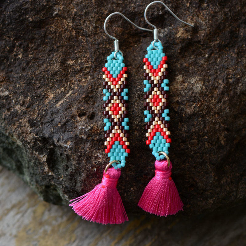 Boho Tassel Earrings Boho Tassel Earrings