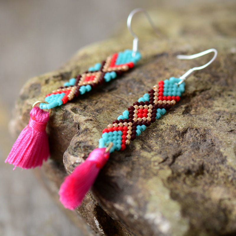 Boho Tassel Earrings Boho Tassel Earrings