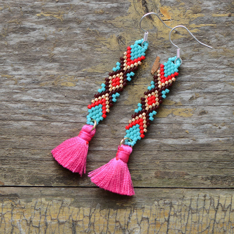 Boho Tassel Earrings Boho Tassel Earrings