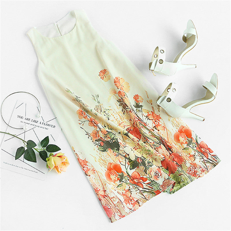 Flower Print Boho Dress Flower Print Boho Dress