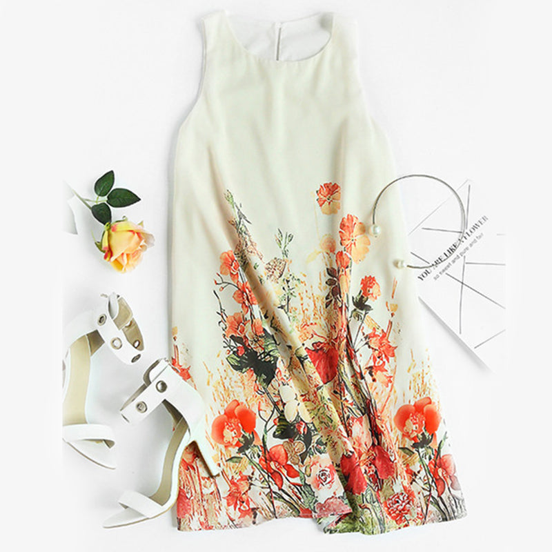 Flower Print Boho Dress Flower Print Boho Dress