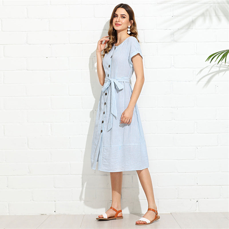 Pinstripe Dress Pinstripe Dress