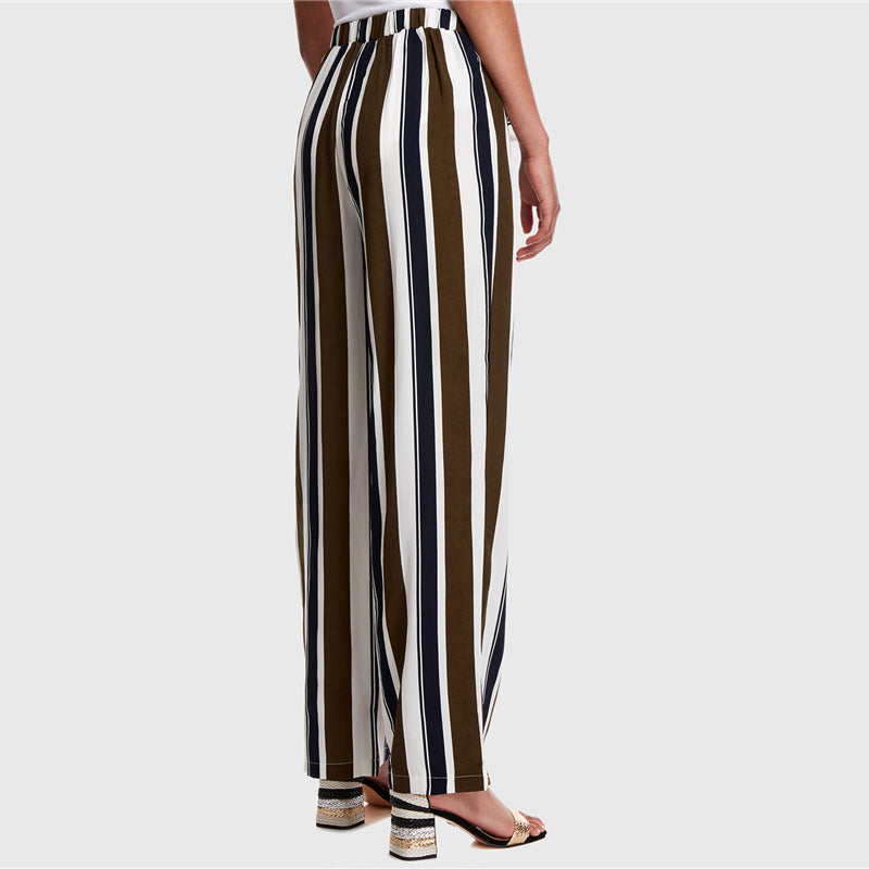 Colorblock Striped Pants Colorblock Striped Pants