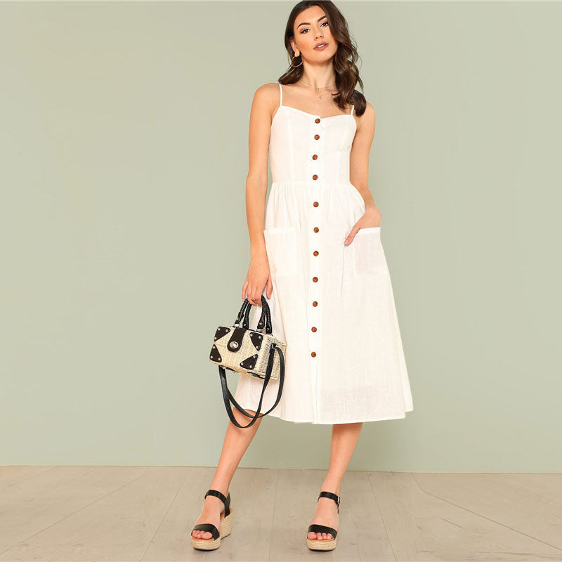 Patched Cami Dress Patched Cami Dress