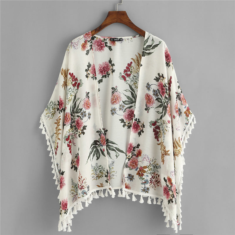 Floral Print Kimono Floral Print Kimono