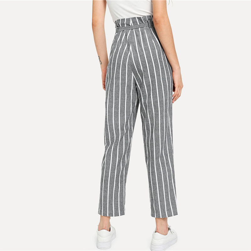 Tapered High Waist Pants Tapered High Waist Pants