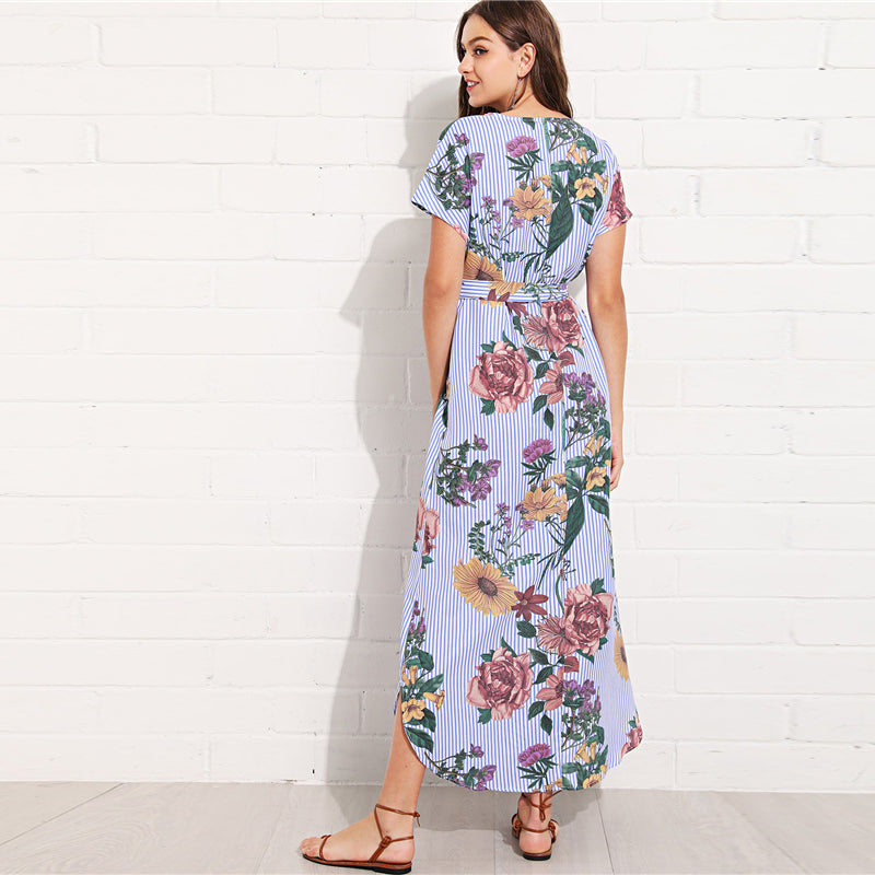 Boho Curved Hem Dress Boho Curved Hem Dress