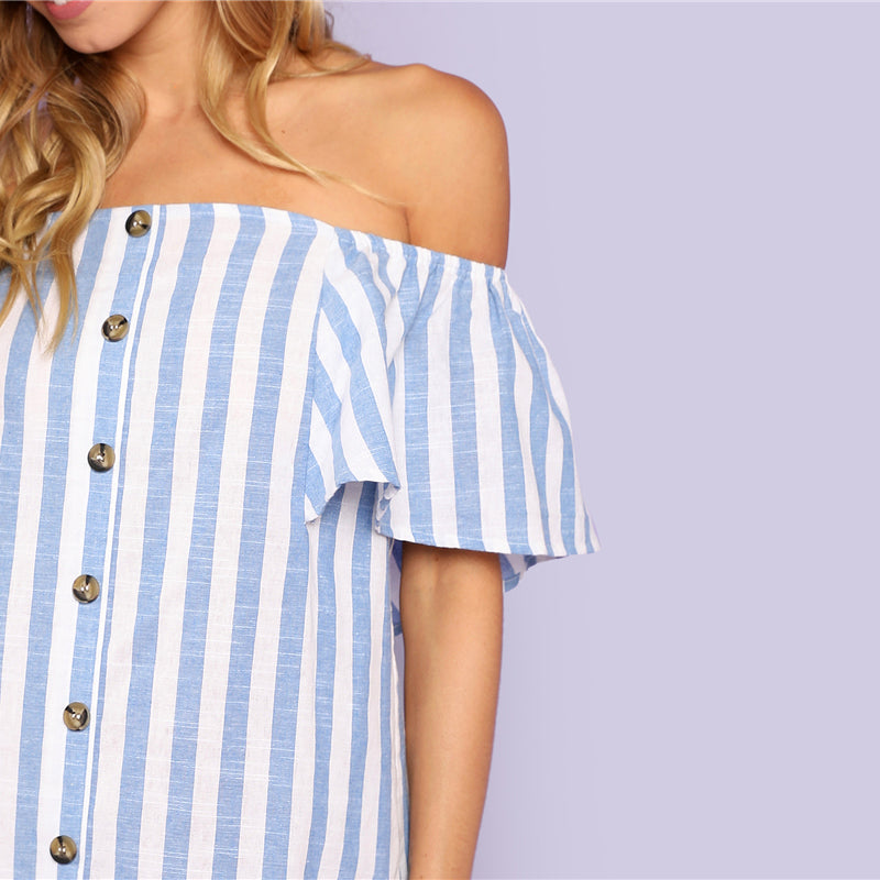 Striped Tunic Dress Striped Tunic Dress