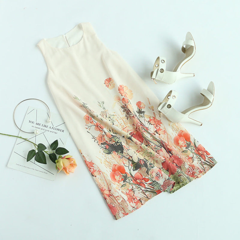 Flower Print Boho Dress Flower Print Boho Dress