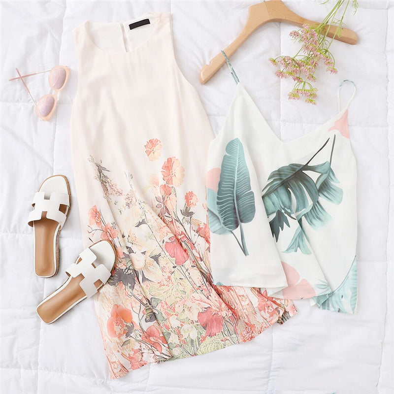 Flower Print Boho Dress Flower Print Boho Dress