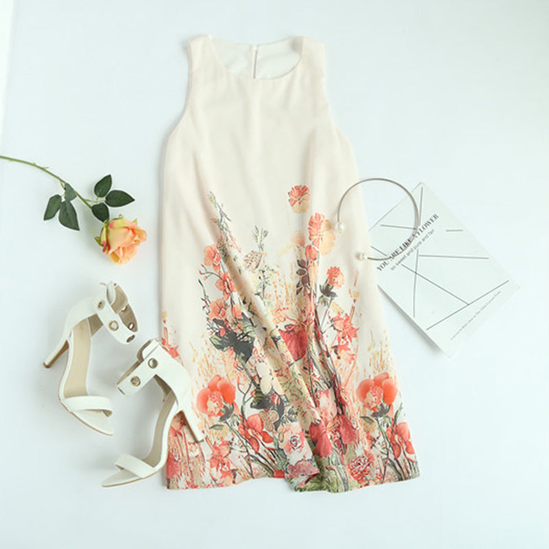 Flower Print Boho Dress Flower Print Boho Dress