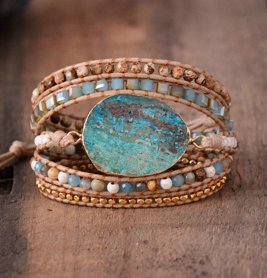 Gilded Stone Bracelet Gilded Stone Bracelet