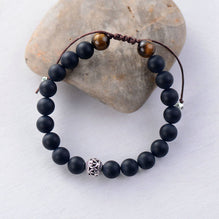 Tiger Eye Tibetan Beads