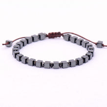 Square Natural Stone Bracelet