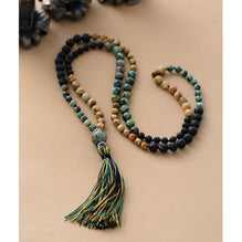 Mala Long Tassel Necklace