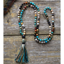 Rock Tassel Necklace