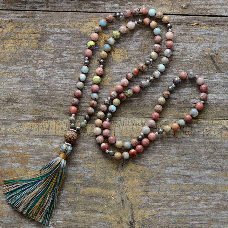 Tassel Lariat Yoga Necklace