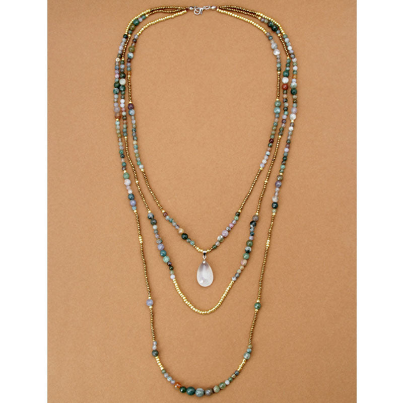 India Onyx  Bohemia Necklaces