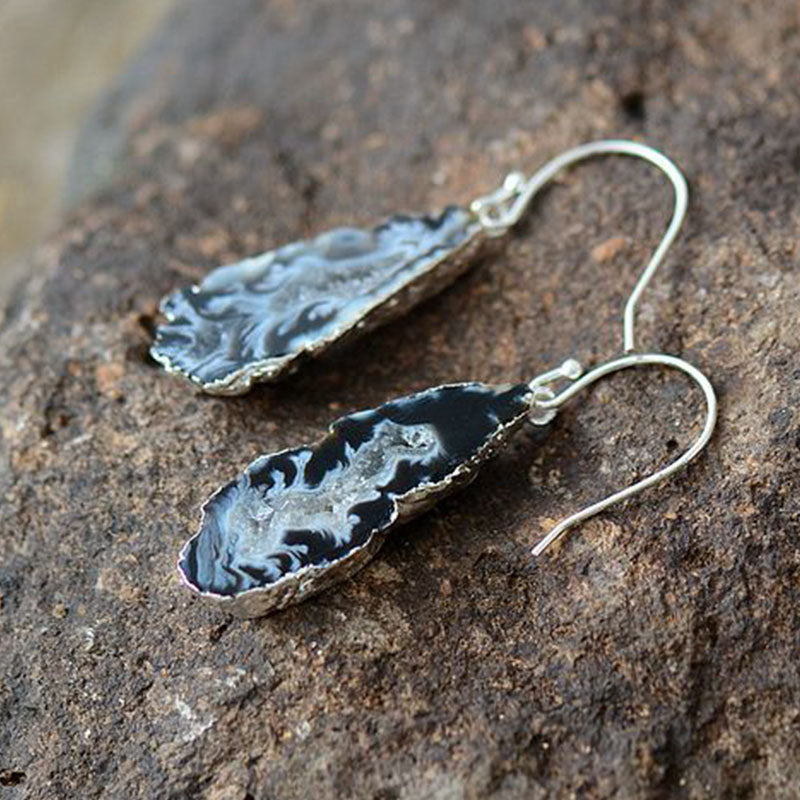 Druzy Dangle Earrings